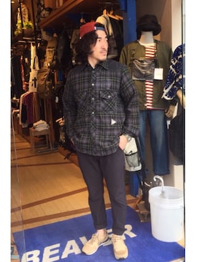 A.高橋さん(メンズ・171cm)の秋コーディネート