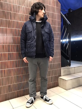 A.高橋さん(メンズ・171cm)の秋コーディネート