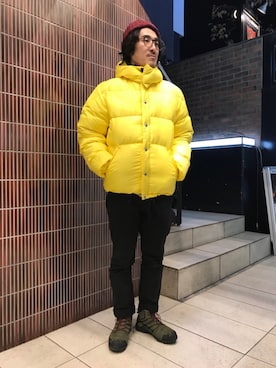 「Crescent Down Works」｜A.高橋さん（メンズ・171cm）の冬コーディネート