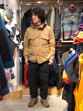 「inov-8（イノヴェイト）のアイテム」を使った、A.高橋さん（メンズ・171cm）の秋コーディネート