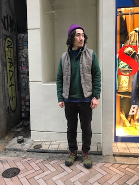 A.高橋さん（メンズ・171cm）の冬コーディネート