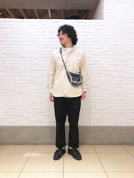 「F/CE. （エフシーイー）のアイテム」を使った、A.高橋さん（メンズ・171cm）の春コーディネート