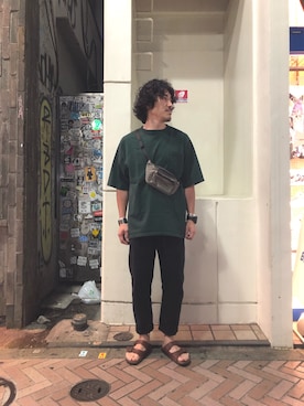 A.高橋さん(メンズ・171cm)の夏コーディネート