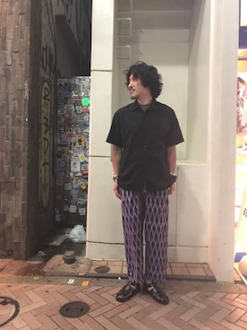 A.高橋さん(メンズ・170cm)の夏コーディネート