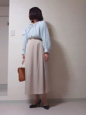 「BELLMER（ベルメール）のアイテム」を使った、tomonsさん（レディース・155cm）の春コーディネート