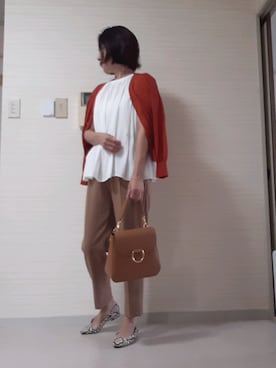 「BELLMER（ベルメール）のアイテム」を使った、tomonsさん（レディース・155cm）の夏コーディネート