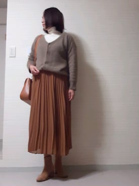 「BELLMER（ベルメール）のアイテム」を使った、tomonsさん（レディース・155cm）の秋コーディネート