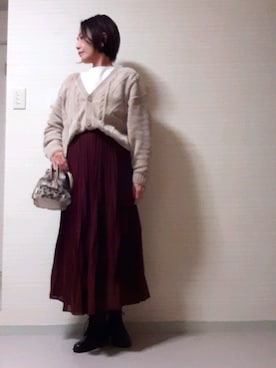 tomonsさん（レディース・155cm）の冬コーディネート