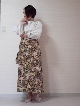 「PUBLUX（パブリュクス）のアイテム（バッグ）」を使った、tomonsさん（レディース・155cm）の春コーディネート