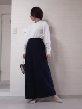 「PUBLUX（パブリュクス）のアイテム（バッグ）」を使った、tomonsさん（レディース・155cm）の春コーディネート