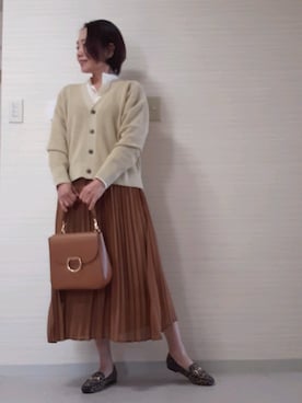 「BELLMER（ベルメール）のアイテム」を使った、tomonsさん（レディース・155cm）の春コーディネート