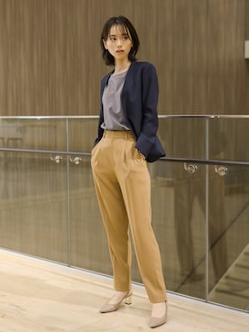 カシヤマさん（レディース・163cm）の春コーディネート