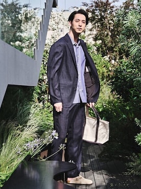 カシヤマさん（メンズ・185cm）の夏コーディネート