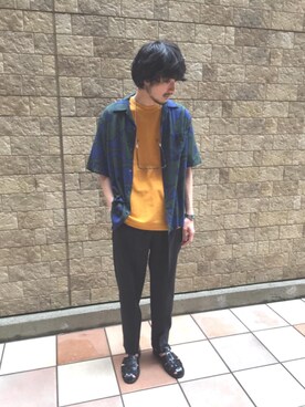 野村　浩平さん（メンズ・174cm）の夏コーディネート