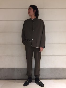 野村 浩平さん(メンズ・174cm)の秋コーディネート