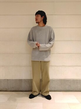 野村 浩平さん(メンズ・174cm)の秋コーディネート