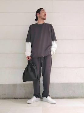 野村　浩平さん（メンズ・174cm）の春コーディネート