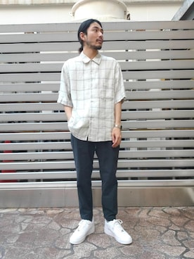 野村 浩平さん(メンズ・174cm)の夏コーディネート