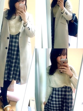 MIMIMさん（レディース・162cm）の冬コーディネート