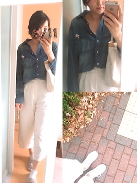 MIMIMさん（レディース・162cm）の夏コーディネート