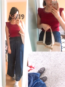 MIMIMさん（レディース・163cm）の夏コーディネート