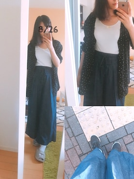 MIMIMさん（レディース・162cm）の夏コーディネート