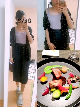 MIMIMさん（レディース・162cm）の夏コーディネート