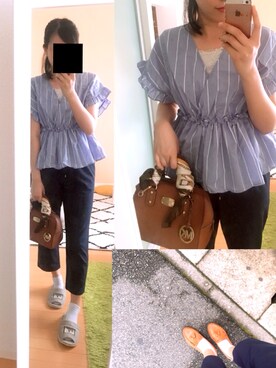 MIMIMさん(レディース・162cm)の夏コーディネート