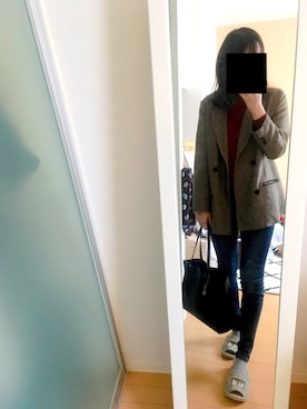 MIMIMさん（レディース・162cm）の秋コーディネート