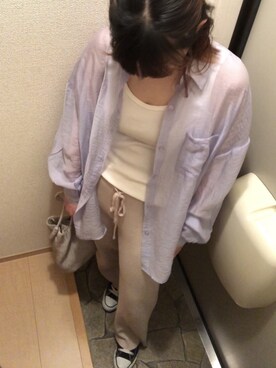 eriさん（レディース・160cm）の夏コーディネート
