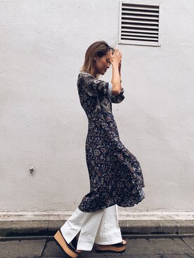 関本香里さん（レディース・160cm）の夏コーディネート