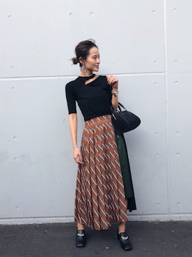 関本香里さん（レディース・160cm）の夏コーディネート