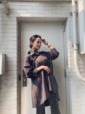 関本香里さん（レディース・160cm）の夏コーディネート