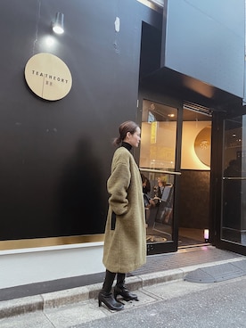 関本香里さん（レディース・160cm）の冬コーディネート