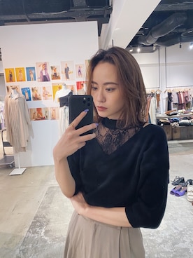 関本香里さん(レディース・160cm)の春コーディネート