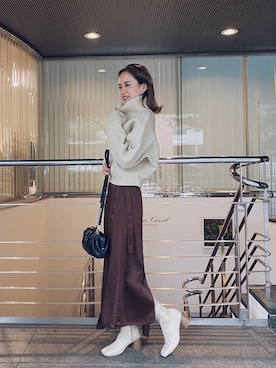 関本香里さん（レディース・160cm）の夏コーディネート