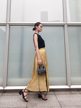 関本香里さん（レディース・160cm）の夏コーディネート