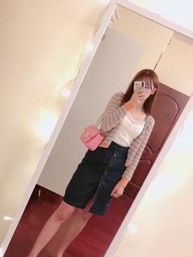 「LILY BROWN（リリーブラウン）のアイテム（アンサンブル）」を使った、sookie胡大蔚さん（レディース・168cm）の夏コーディネート