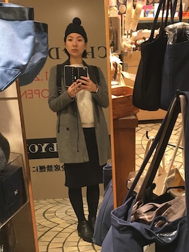 「J.M. WESTON（ジェイエムウエストン）のアイテム」を使った、eriionさん（レディース・161cm）の冬コーディネート