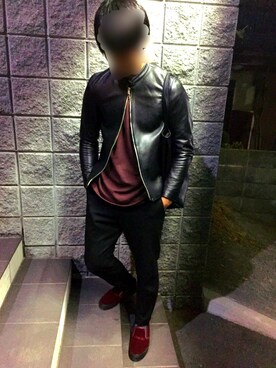 上野さん（メンズ・175cm）の冬コーディネート