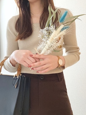 knnnさん（レディース・162cm）の春コーディネート