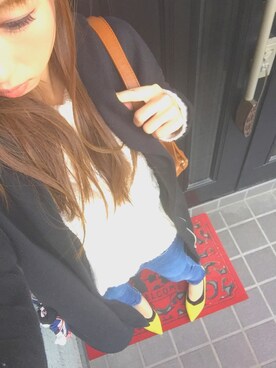 𝓐𝓒𝓔さん（レディース・158cm）の冬コーディネート