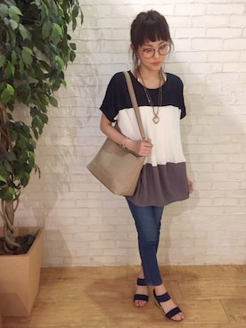 mioさん（レディース・156cm）の夏コーディネート