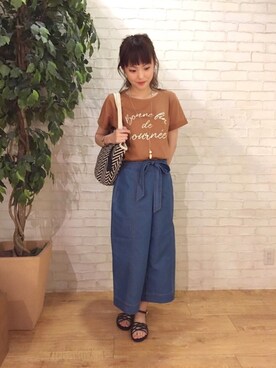 mioさん（レディース・156cm）の夏コーディネート