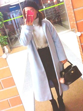 つぼやん☺︎さん(レディース・156cm)の冬コーディネート