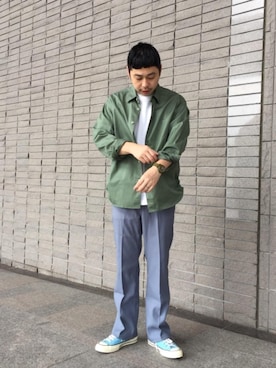 山本 貴洋さん(メンズ・169cm)の秋コーディネート