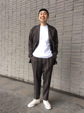 山本 貴洋さん(メンズ・169cm)の秋コーディネート