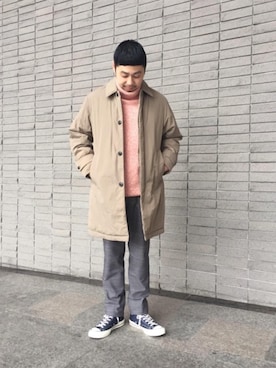山本 貴洋さん(メンズ・169cm)の冬コーディネート
