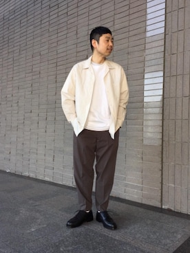 山本 貴洋さん(メンズ・169cm)の春コーディネート