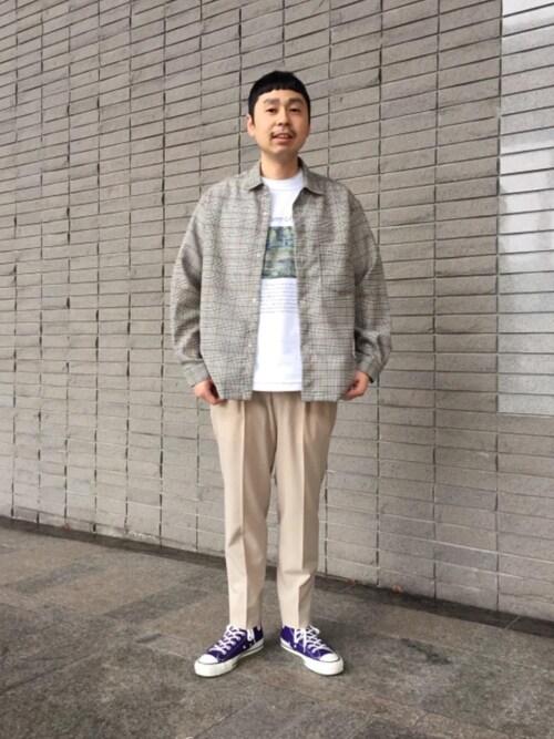 山本 貴洋 ビューティ ユース ユナイテッドアローズ 岡山店 Beauty Youth United Arrowsのシャツ ブラウスを使ったコーディネート Wear